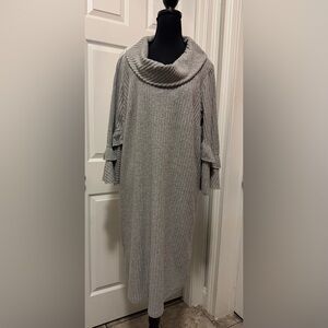 Elegant Gray Women's Dress